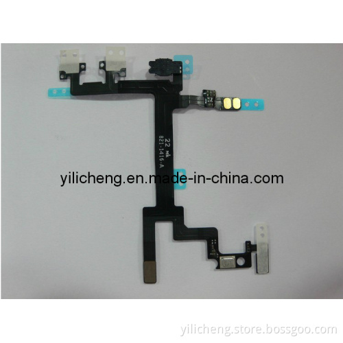 Power Button Switch on/off Flex Cable Replacement Part for iPhone 5 5g